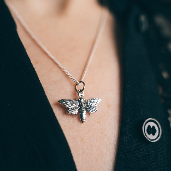 MISERY MOTH - Sterling Silver Necklace