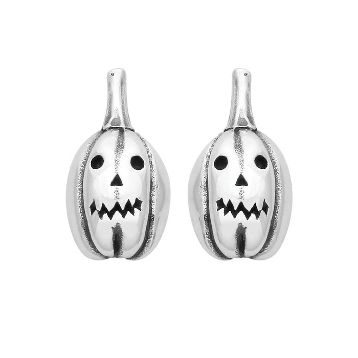 Pumpkin Halloween Gothic Alternative Alt Spooky Earrings Jewellery