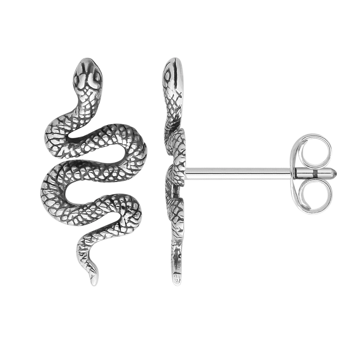 SERPENT - Sterling Silver Studs