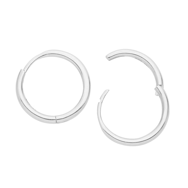 STING - Sterling Silver Hoops