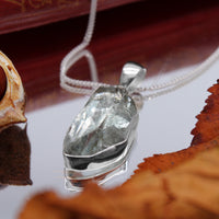 EVERGREEN - Sterling Silver & Green Amethyst Necklace