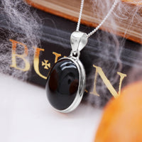 CAULDRON - Sterling Silver & Onyx Necklace
