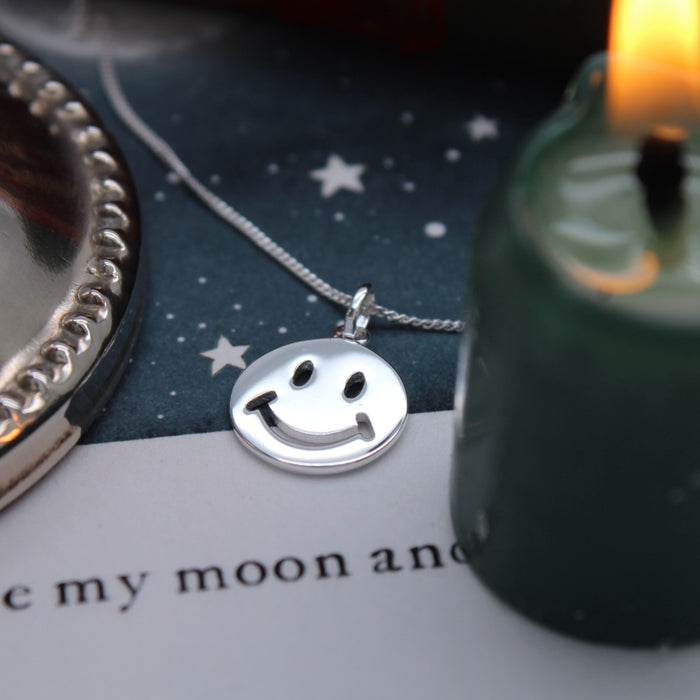 SMILE - Sterling Silver Necklace
